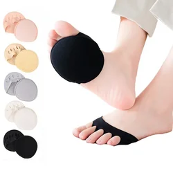 High Heels Half Insoles Calluses Corns Foot Pain Care Absorbs Shock Socks Toe Pad Inserts Five Toes Forefoot Pads for Women Girl