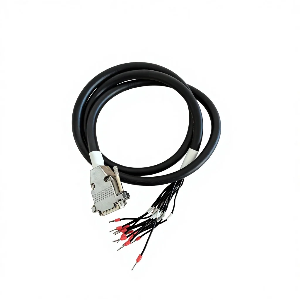 Asaze Rae D-SUB 15 Pins Male Connector and Flying Leads1.5m Wiring Harness