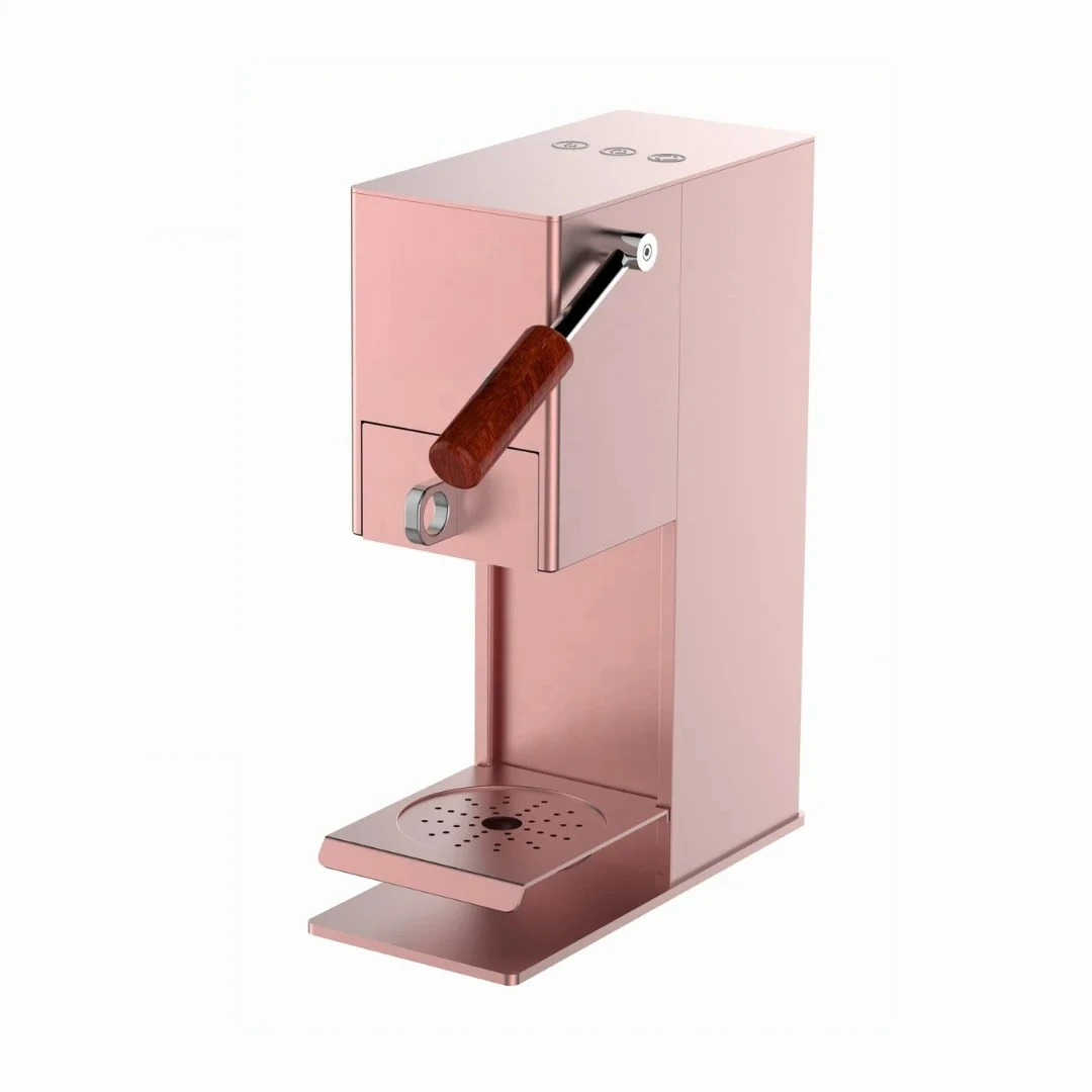 Home Use Espresso Coffee Maker Multi Use Capsule Coffee Machine For E.S.E. POD With Metal Aluminum Alloy Body