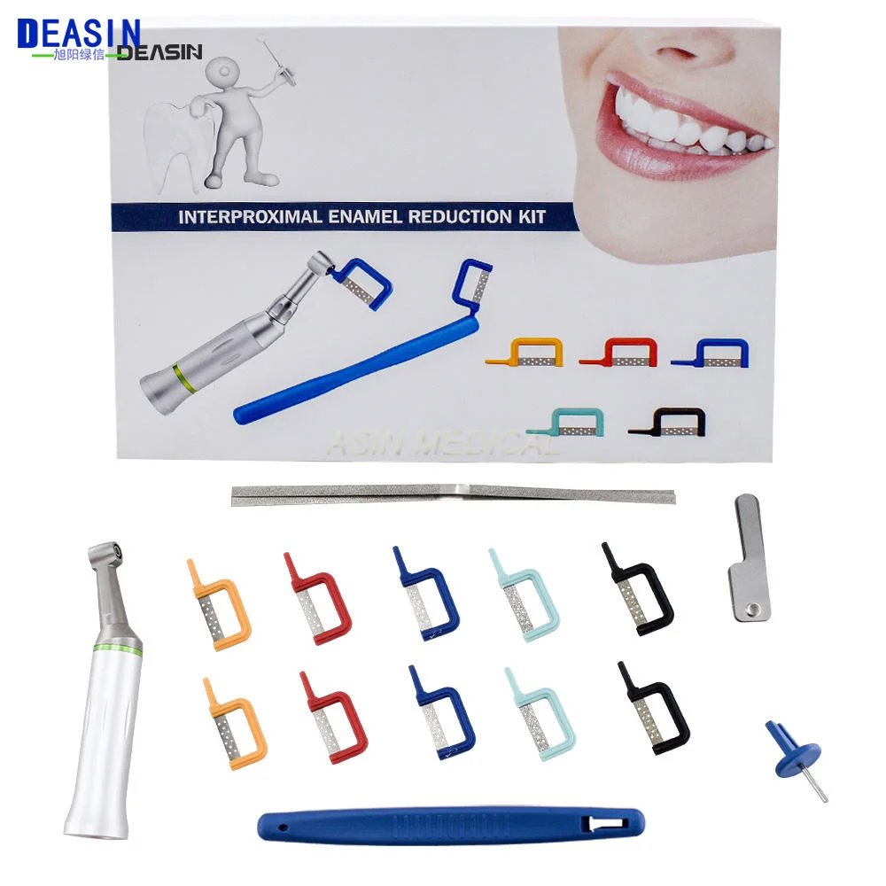 1 Set Dental Orthodontic Interproximal Enamel Reduction Kit Polishing Reciprocating IPR System Orthodontic Tools