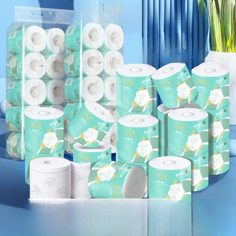 economical-home-use-hotel-company-toilet-special-coreless-toilet-paper-roll-commercial-paper-towels-disposable-tableware