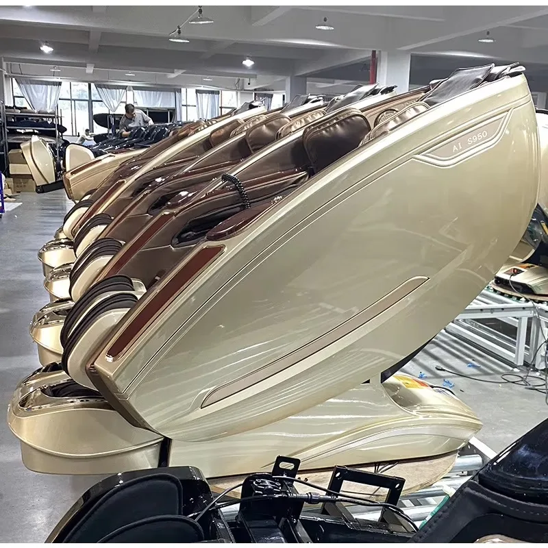 The fully automatic massage chair is suspended in all directions with zero gravity