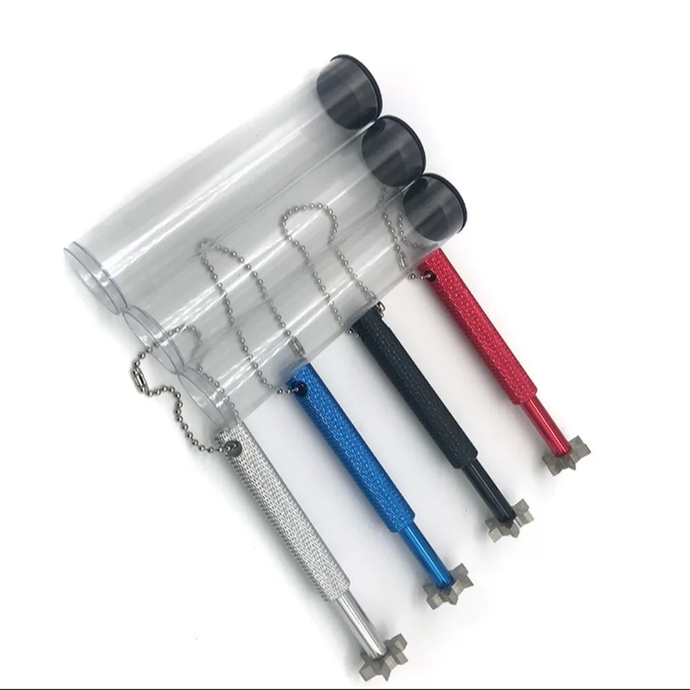 Strong Golf Club Sharpener HEAD WEDGE Alloy Non-SLIP Golf Club Grooving Sharpening เครื่องมือทําความสะอาด 6 สีกอล์ฟ Sharpener