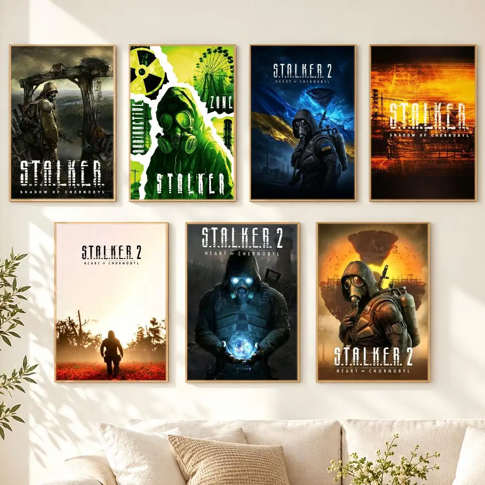 game Stalker Poster Poster HD Printing Cozy Nordic Style for Home Decor for Living Room Bedroom Cafe Gift