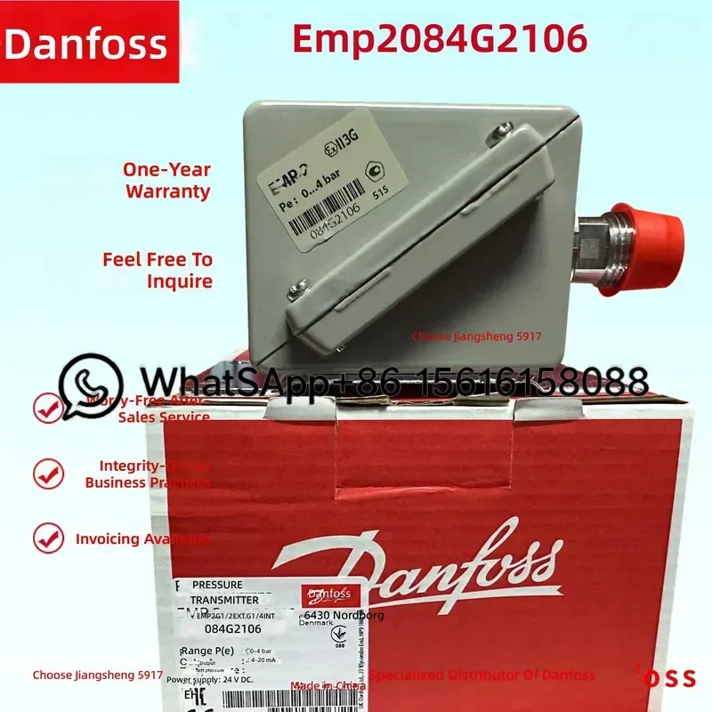 Danfoss EMP2 Pressure Transmitter Sensor 084G2106 084G2107 084G2110 084G2111 084G2108 084G2109 084G2100  084G2101 084G2102