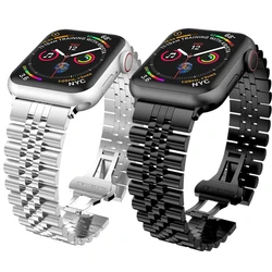 Apple Watch用メタルストラップ,ステンレススチール,交換用リストバンド,ウルトラ49mm, 9mm, 8mm, 7mm, 41mm, 45mm,iwatch 6, 5, 4, 3 se,44mm, 40mm, 42mm