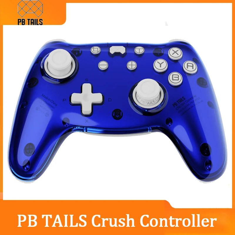 

PB Tails Crush Bluetooth Wireless Gaming Controllers Support For Nintendo Switch/Steam/Win10/11/macOS/iOS/Android Gamepad