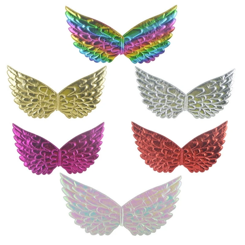 Feevleugels voor meisjes Kinderen Schattig Eenhoorn Thema Vleugels Regenboog-Engelenvleugels Halloween-Party Cosplay Props