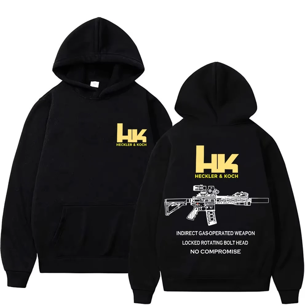 

2025M16A4 Rifle Graphic Hoodie Forward Observation Group Sweater Fashion Vintage Trend Pullover Men's Streetwear Unisex