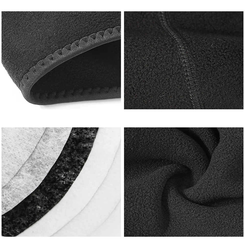 

Windproof Warm Fleece Balaclava Face Mask for Skiing Motorcycle Cycling Trekking Lightweight Soft Outdoor Mask Hat for Men
