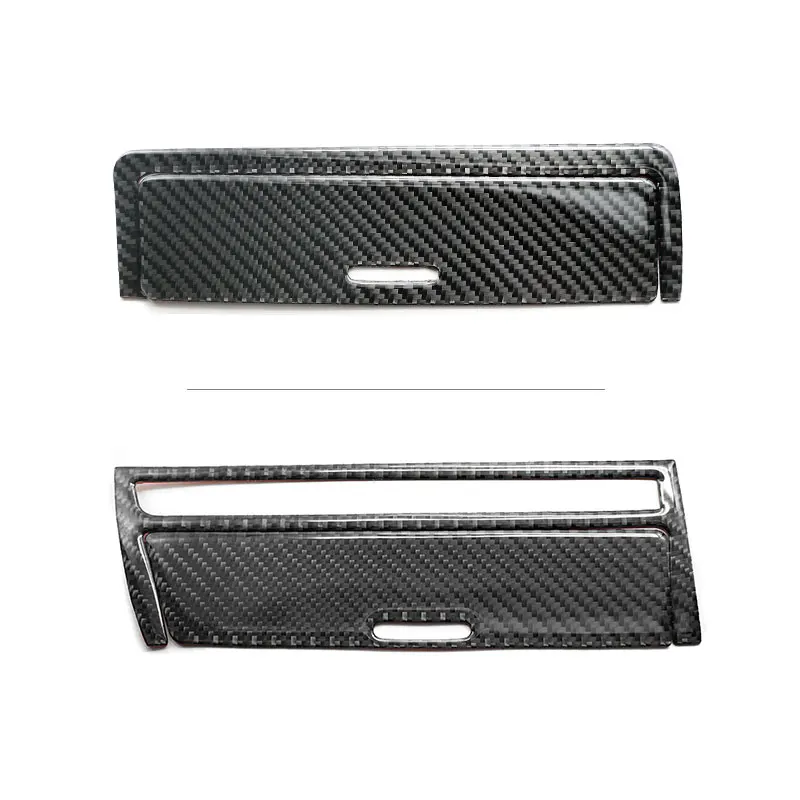 For BMW 3 series E46 1998-2003 2004 2005 Car Carbon Fiber Center Control Panel Gear Shift Cigarette Lighter Cover Sticker Trim
