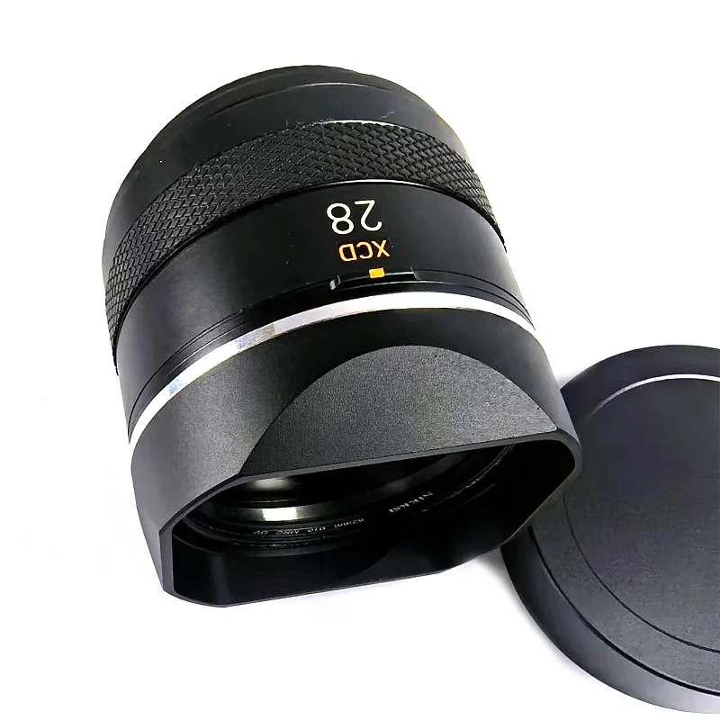 غطاء عدسة مربعة معدنية من Bayonet يأتي مع غطاء معدني مجاني لـ Hasselblad XCD 4/28P 2.5/55V 2.5/38V 2.5/90V