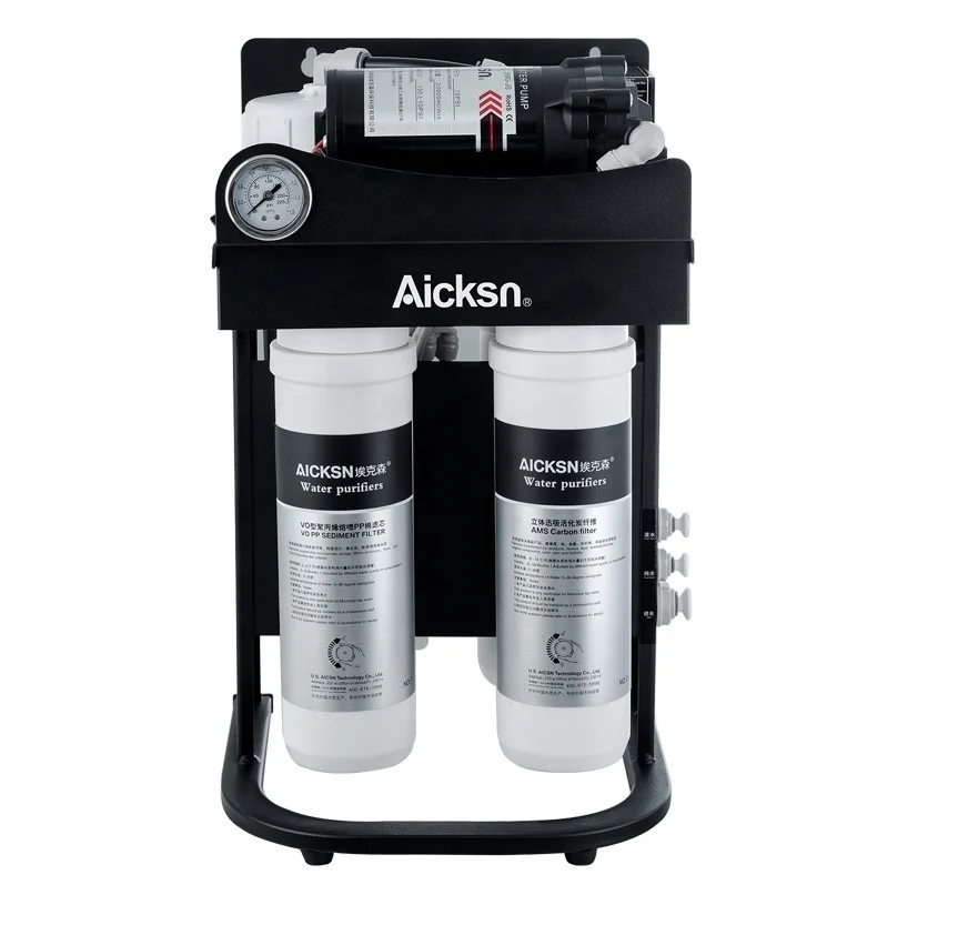 Aicksn 600GPD New Design Under Sink Reverse Osmosis System RO Water Purifier