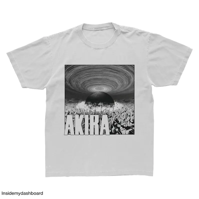 Akira Tokyo's Explosive Rebirth T-Shirt, Akira Anime Tee, Akira Manga T-Shirt, Kaneda Anime Tee