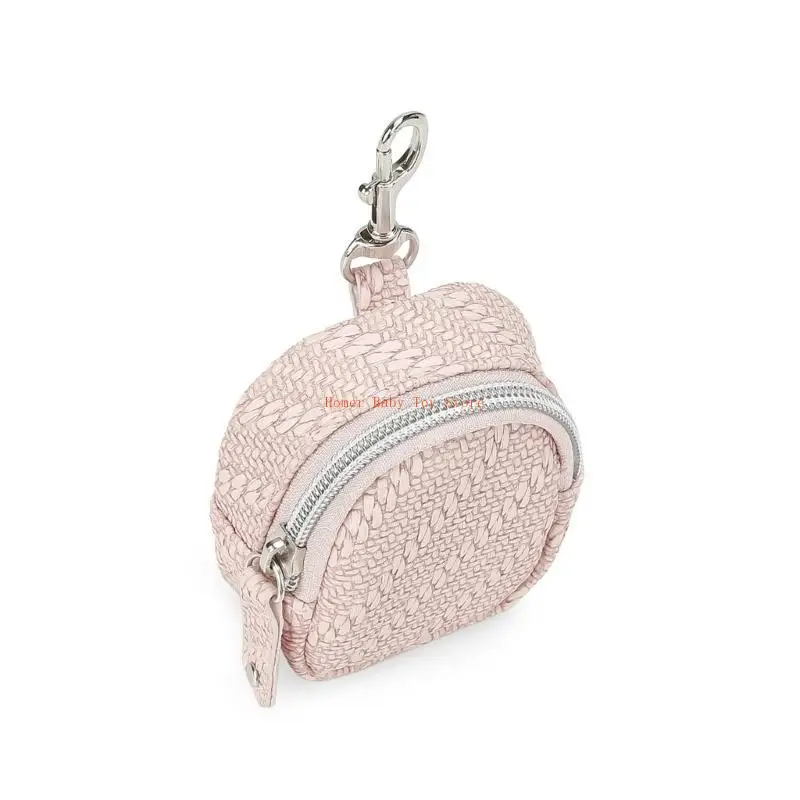 

J0PF PU Zipper Pacifier Storage Travel Portable Baby Soother Container Box Case