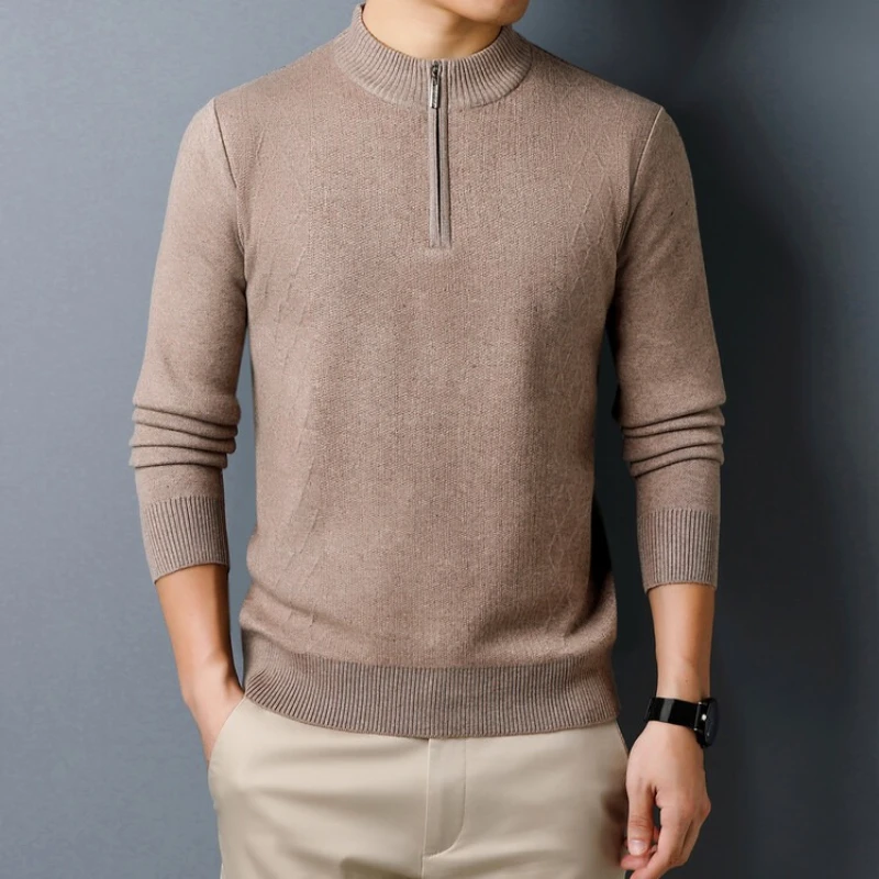 

2025 осенне-зимние мужские теплые свитера