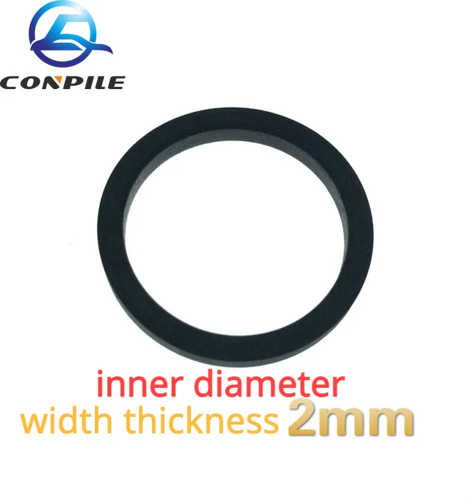 2mm thickness width transmission rubber drive belt for walkman repeater cassette deck counter audio tape recorder