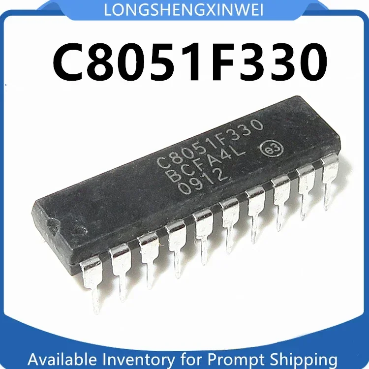 1PCS New F330 C8051F330 DIP-20 MCU  Original C8051F330D Spot