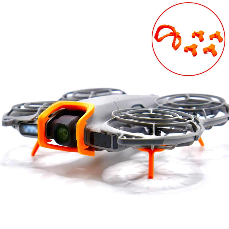 

Lightweight Lens Protection Frame Fuselage Support Skid 3D Printed Elevating Bracket Modified Accessories for DJI Neo 2 RC Drone