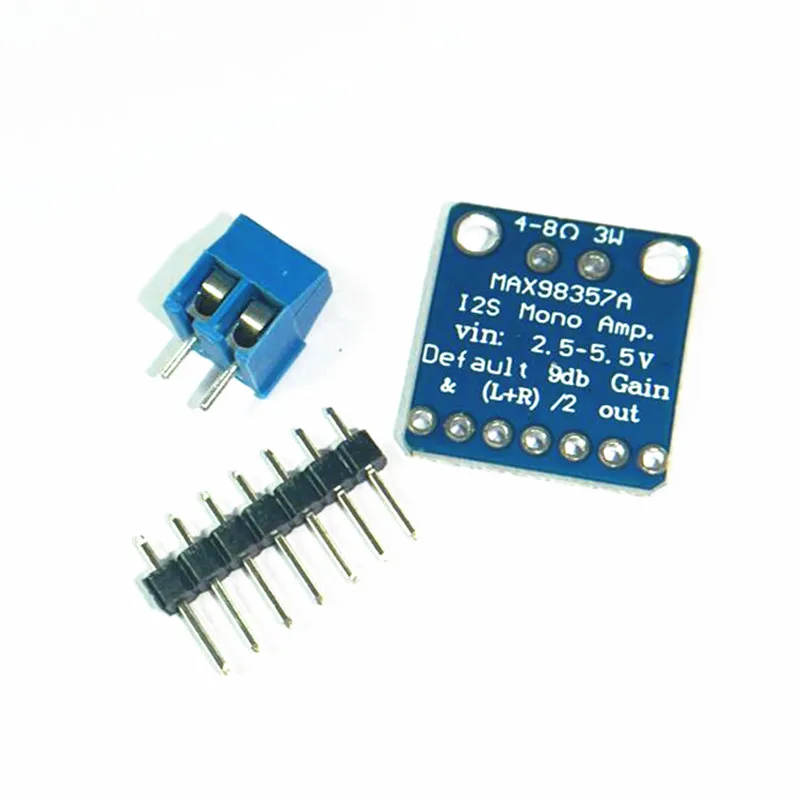 1PCS - 10PCS MAX98357A Audio Amplifier Module 3006 I2S 3W Class D Amplifier Without Filtering DIY Power Amplifier Board