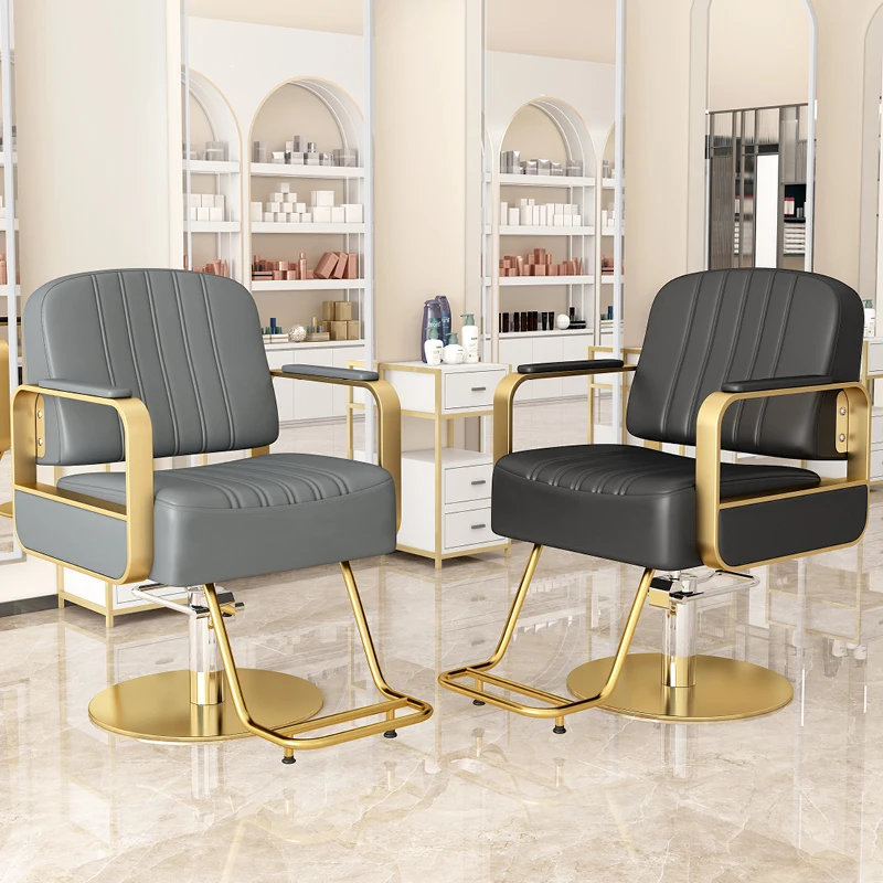 

Lash Hair Salon Chair Make Up Stool Cosmetic Barbershop Rolling Chair Hairdressing Hairdresser Silla De Ruedas Salon Furniture