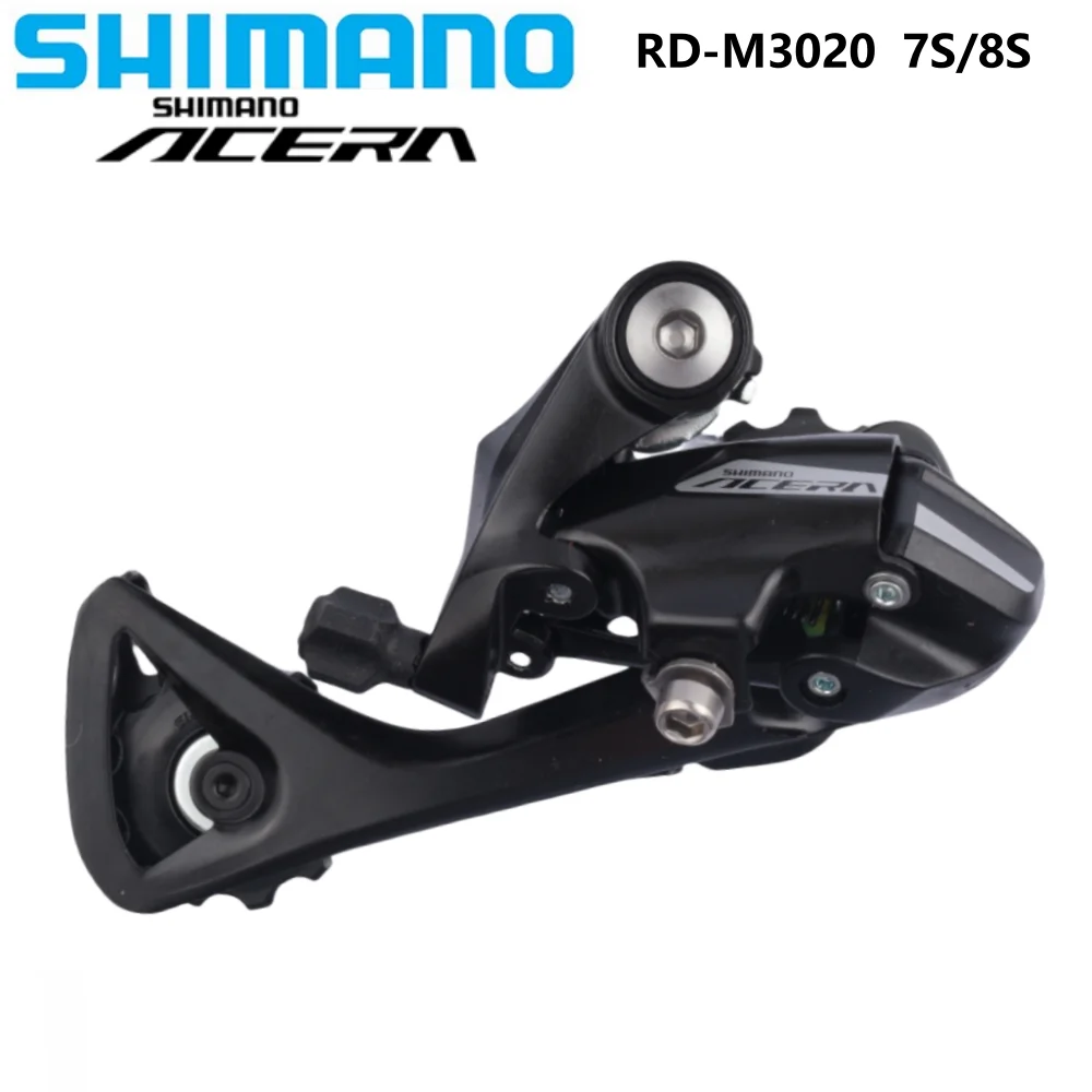 SHIMANO ACERA RD-M3020 Rear Derailleur 7 Speed/8 Speed M3020 Series Double Servo Construction For Mountain Bike Parts Original