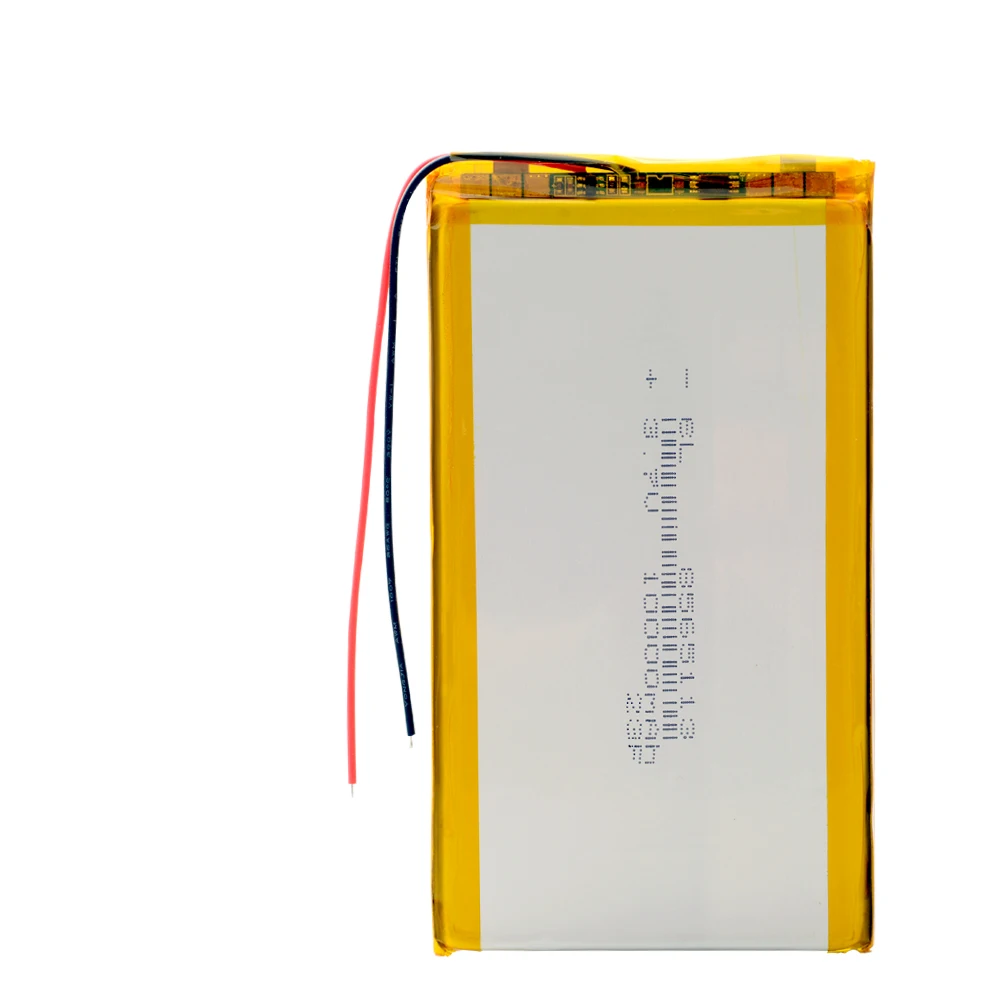 8565113 10000mAh 3.7V Lipo Rechargeable Lithium Polymer Battery For Power Bank Tablet PC LED Lamps E-book PDA DVD GPS Camera