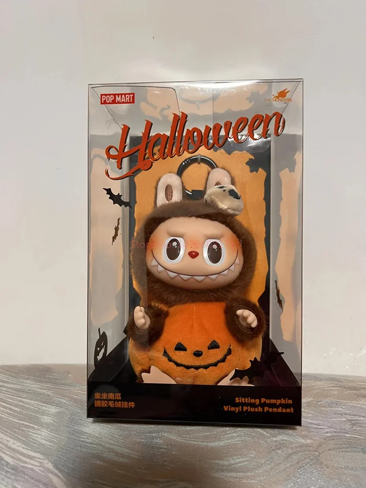 Popmart Halloween Mokoko Paradise Limited Labubu Виниловая сумка Labubu Подвеска Декоративная игрушка Сумка через плечо Аксессуары Подарок