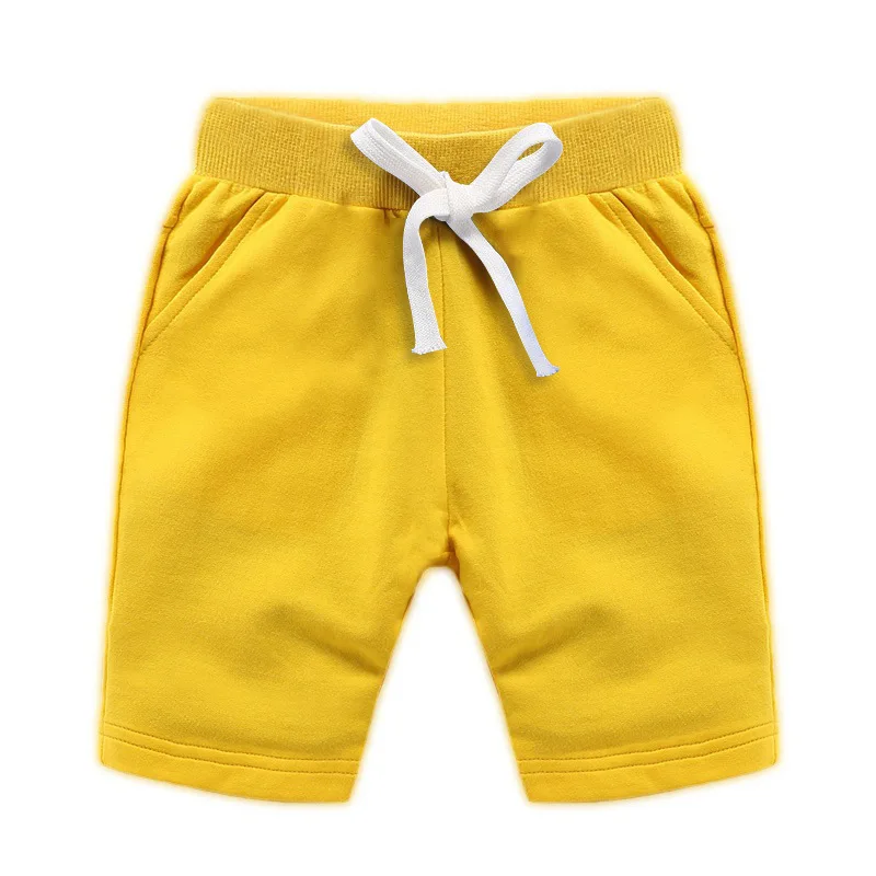 Pantalones cortos coloridos de algodón para niños, ropa de alta calidad para bebés, pantalones cortos de playa para niños, moda de verano, gran