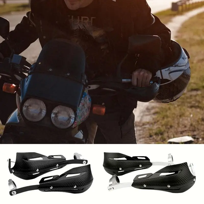 Motorcycle Hand Guards Aluminum Alloy Anti-Fall Motorcycle Handle Protector Universal  Handguard Handlebar Guard Protector