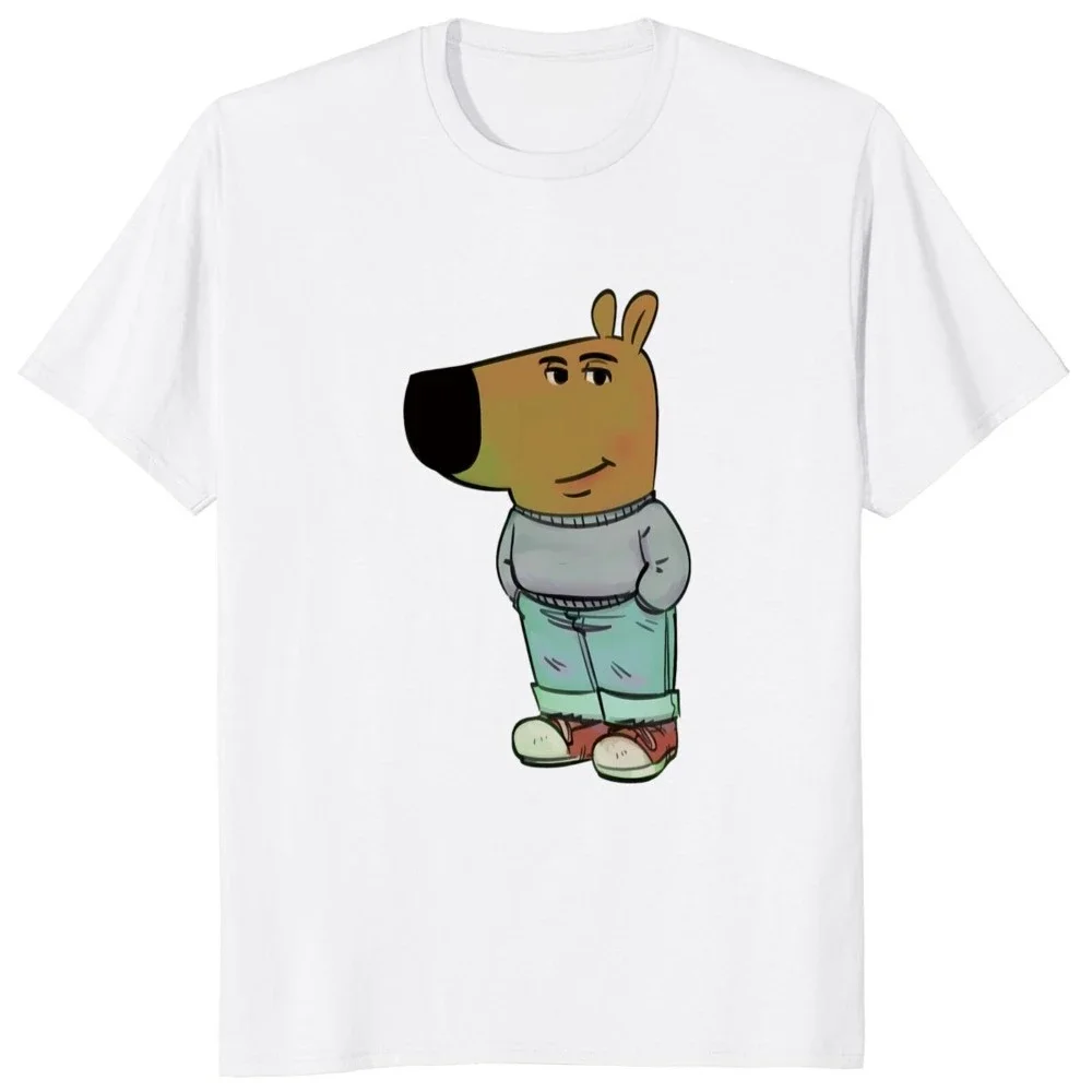 I'm Just A Chill Guy T Shirt Funny Chill Guy Dog Meme Trend Y2k Graphic T-shirts 100% Cotton Soft Unisex Tee Tops EU Size