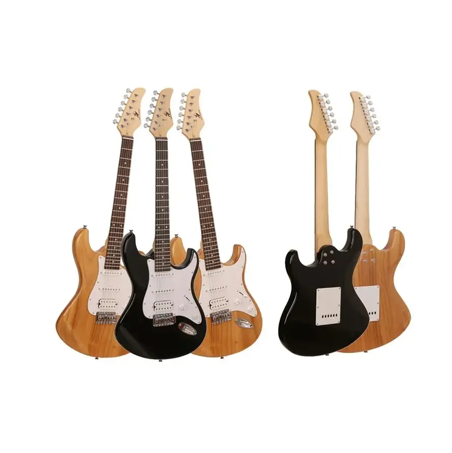 

hot sale professional musical Instrument trend travel electric guitar glossy finish high quality student beginner guitar