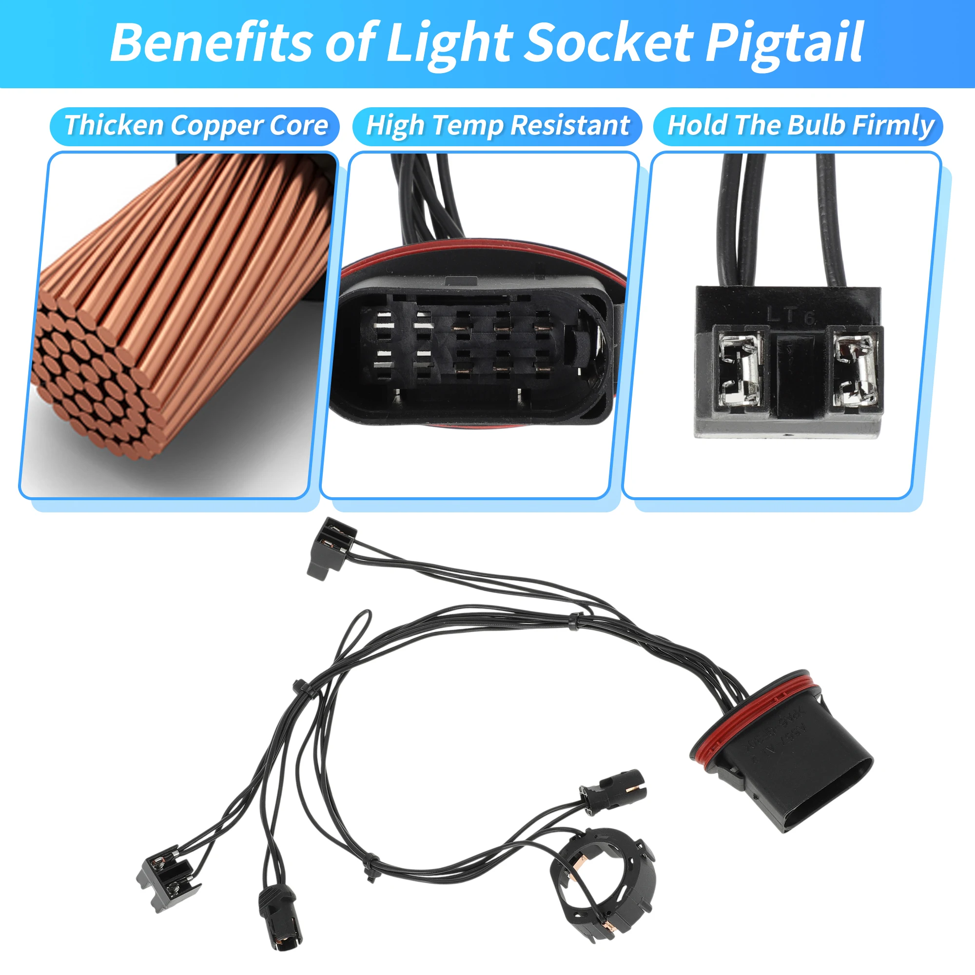 UXCELL العلوي الأسلاك تسخير لمرسيدس بنز W204 C300 C230 C350 2008-2011