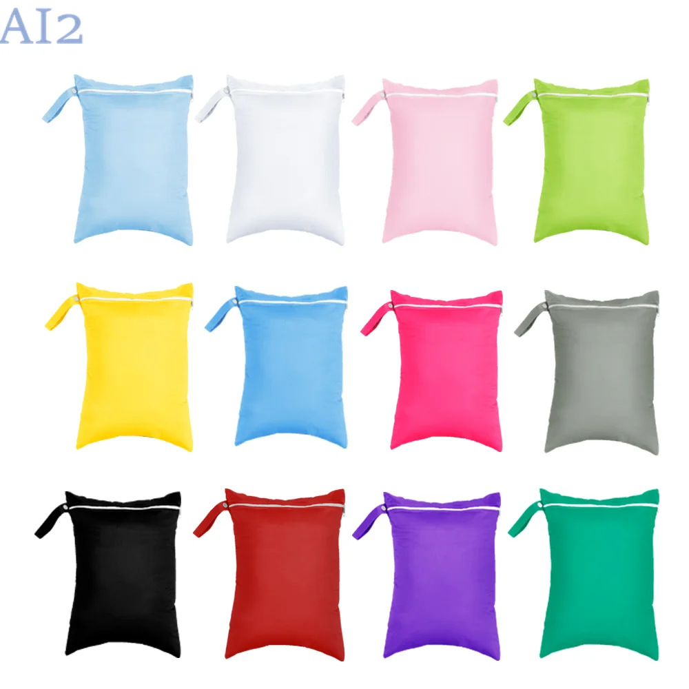 30X40cm 대용량 기저귀 가방 지퍼 방수 아기 젖은 건조 기저귀 가방 여행 야외 유모차 운반 팩 보관 핸드백