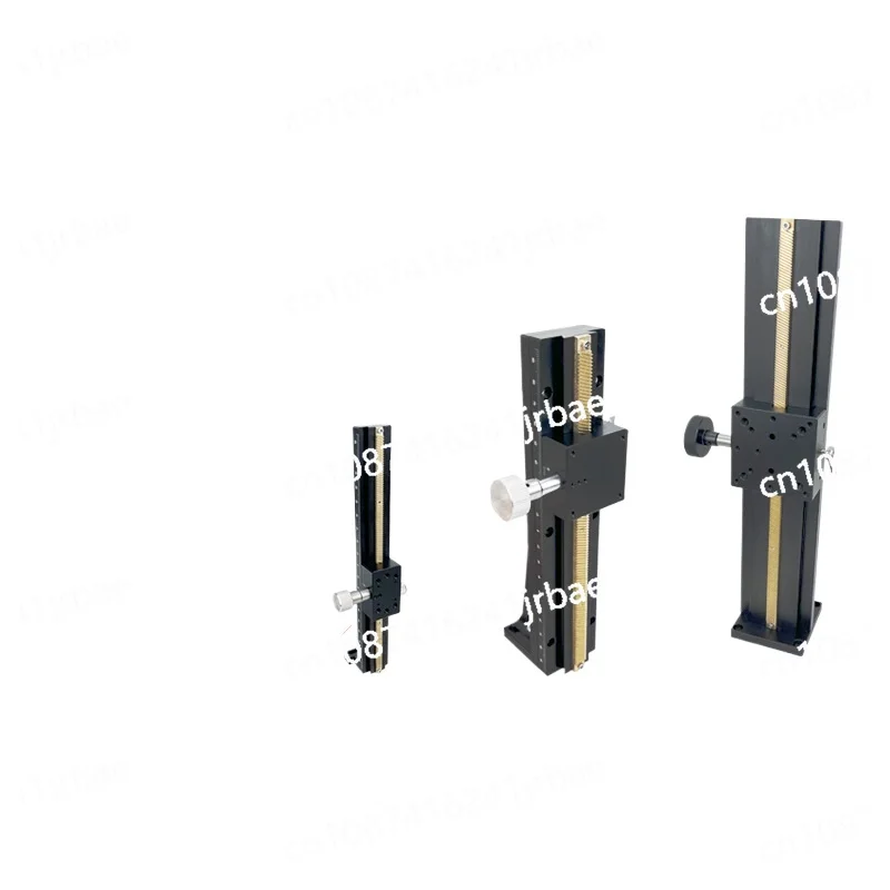 

Z Axis Dovetail Groove Linear Long Stroke Fine-Tuning Sliding Table LWZ40 L=100-500mm Manual Displacement Trimming Platform