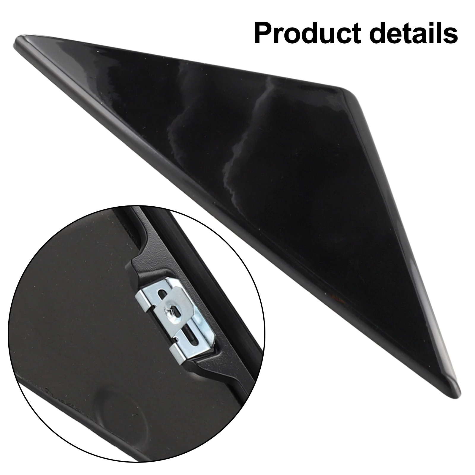 

Угловая накладка на зеркало, треугольная крышка, замена автомобиля, деталь накладки автомобиля, качественные материалы, цельная деталь