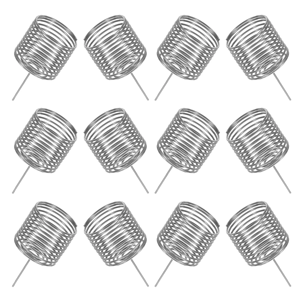

12pcs Bonsai Box Stainless Steel Plant Mesh Slow Release Cups Gardening Basket Orchid Nutrition Containers