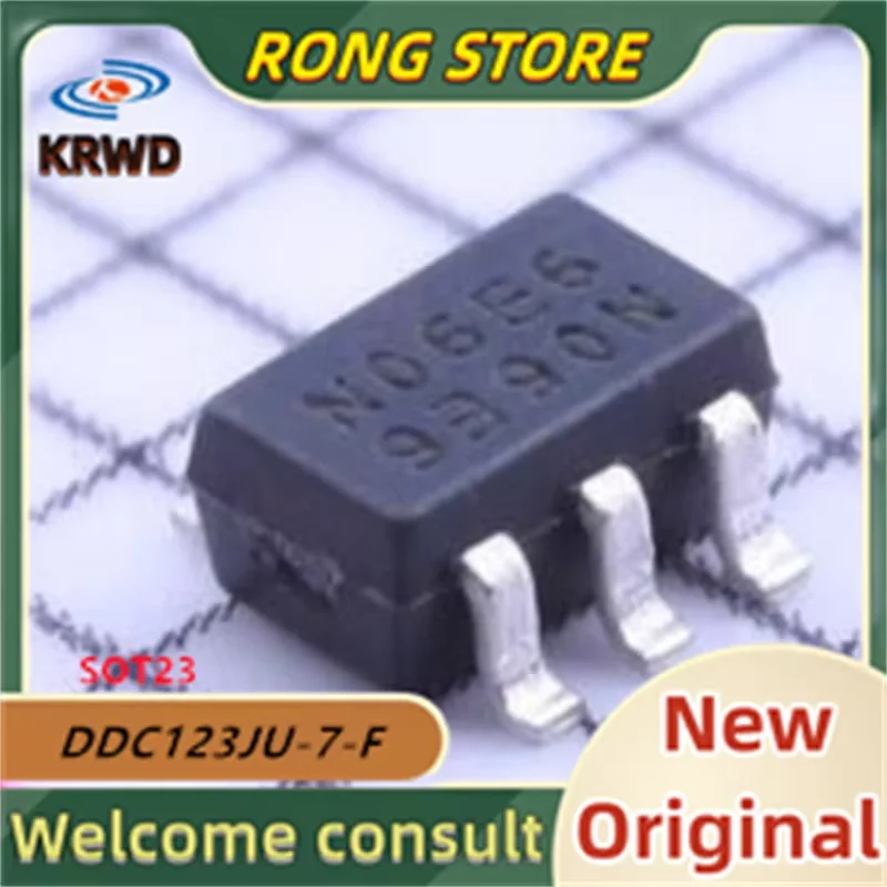 25PCS N06E6 N06E N06 N0 New and Original Chip IC DDC123JU-7-F DDC123JU-7 DDC123JU SOT23