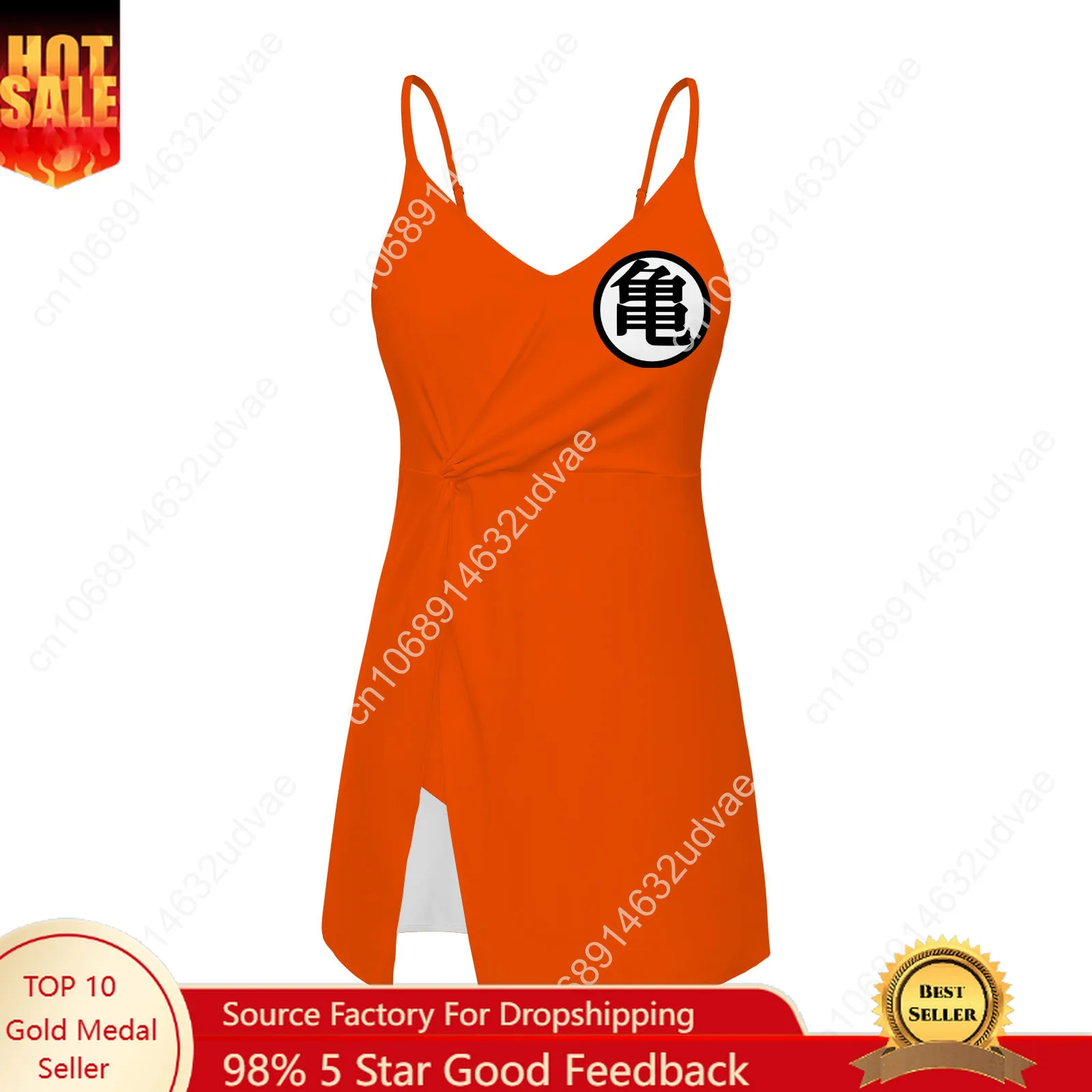 

Hot Dragon Master Goku Logo Sling Dress Swimsuit Womens Bathing Suits Personalized Fashion Swimwear Bikini Custom Made Beachwear