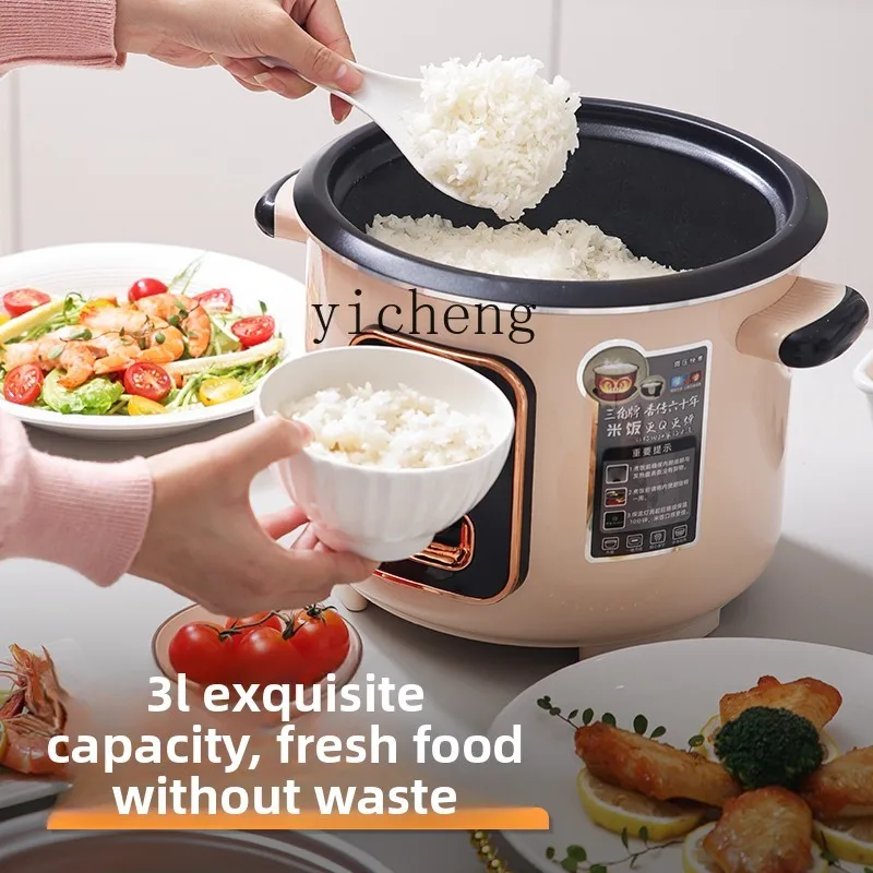 

TQH rice cooker household old-fashioned rice cooker titanium non-stick inner tank small