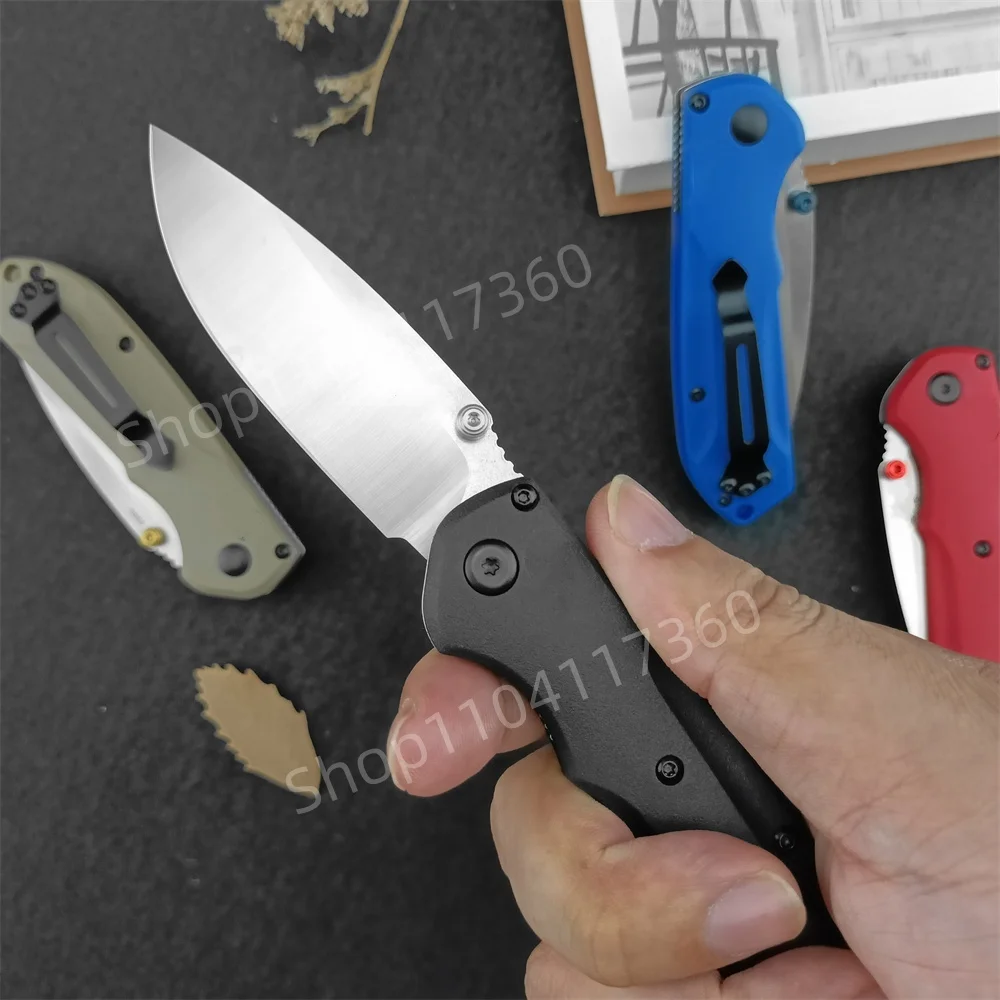 BM 565 Folding Pocket Knife S30V Blade Nylon Fiberglass Handle High Quality Outdoor EDC Survival Camping Hiking Hunting Tools