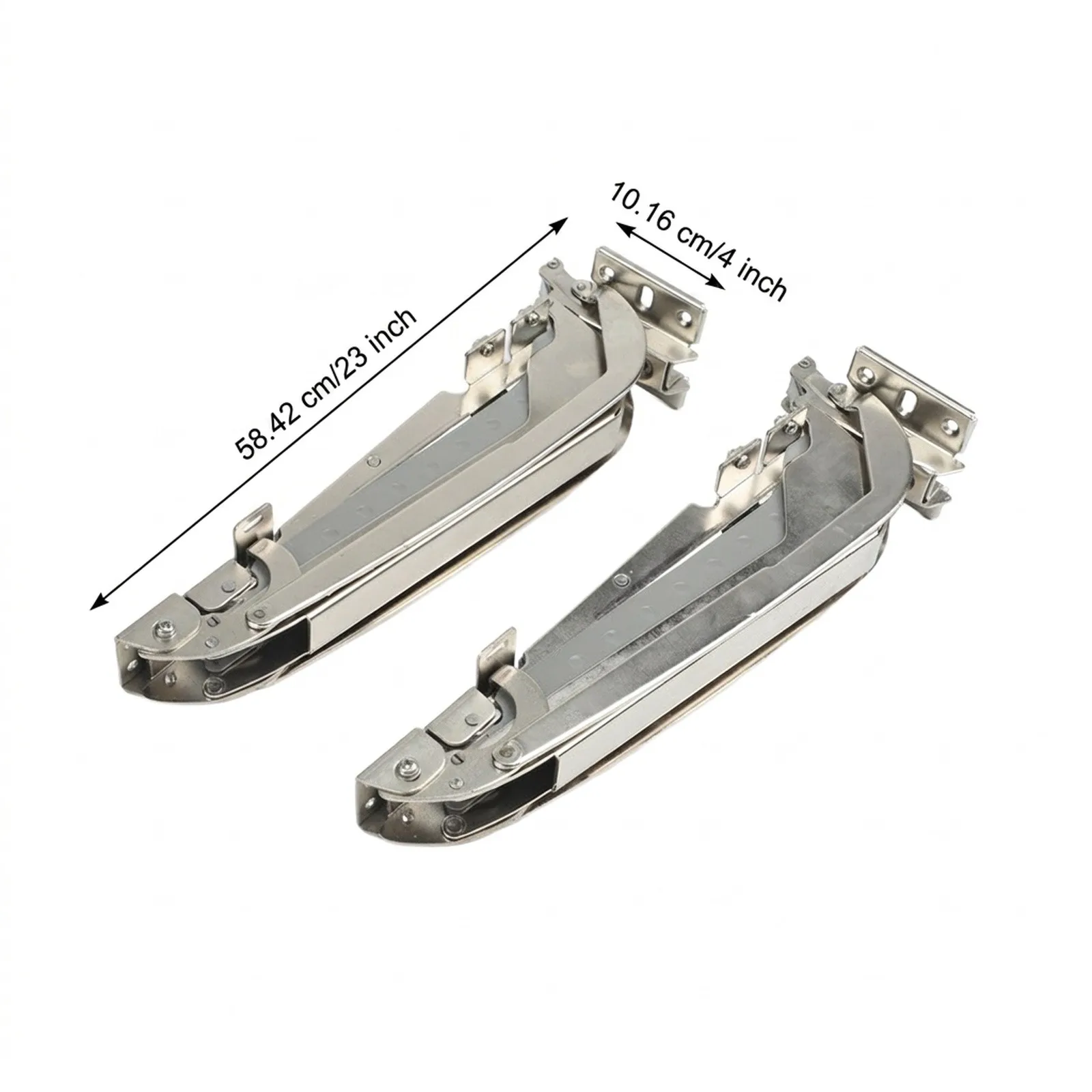 Door Hinge Parallel Opening 180 Cabinet Door Hinge Steel Construction Aluminum Alloy Parts Damping Buffer Device