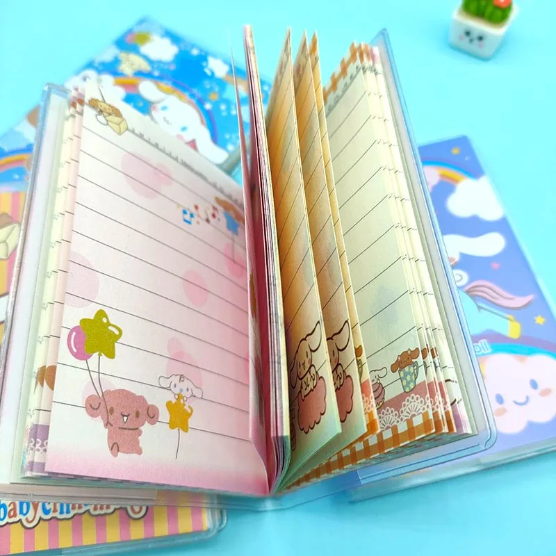 4pcs/lot Sanrio Cinnamoroll Memo Pad Sticky Note Cute N Times Stationery Label Notepad Post Office School Supplies