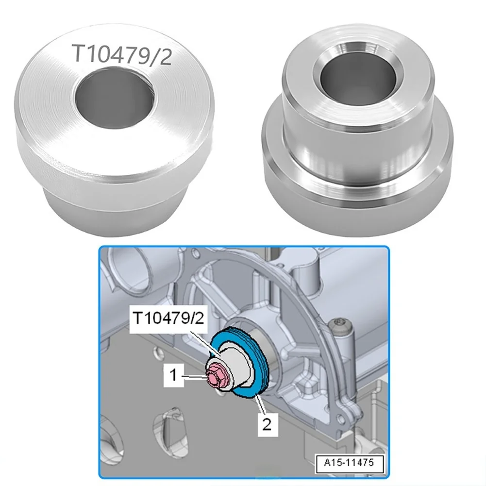 6061 Aluminum Camshaft Oil Seal Installer Tool for Automotive 14L Engines Compatible with For EA211 Engine Seals