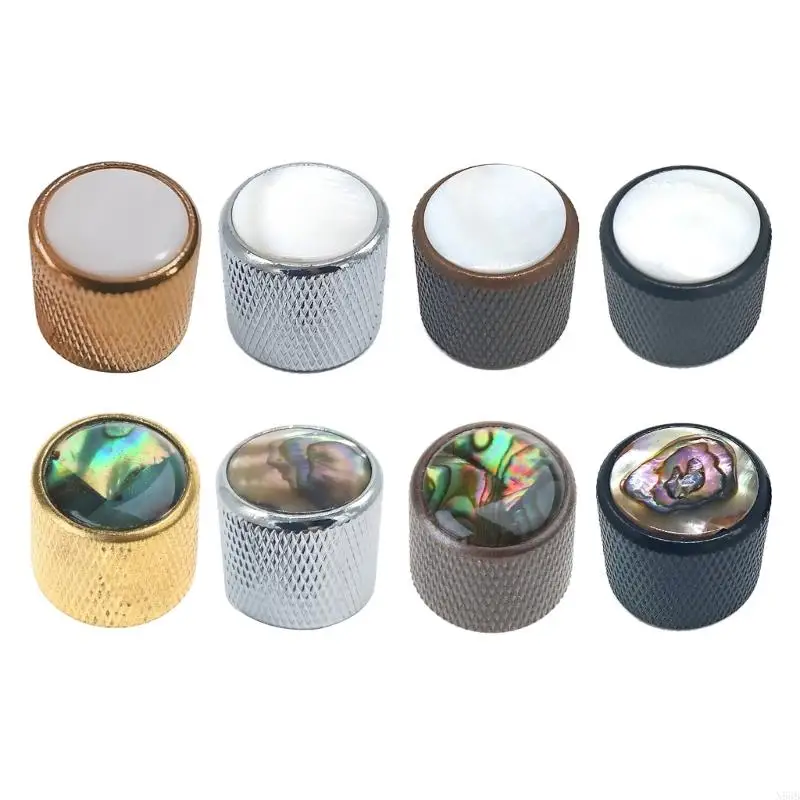 

N58B Metal Guitar Volume Tone Control Knobs Potentiometer Knobs Musical Instrument Parts Replacement Turning Guitar Knobs