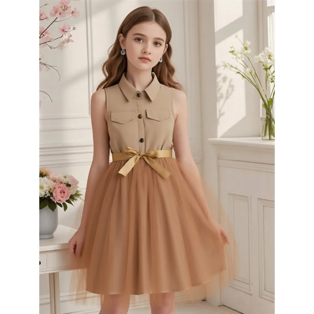 Teen Girl Khaki Dre… - image