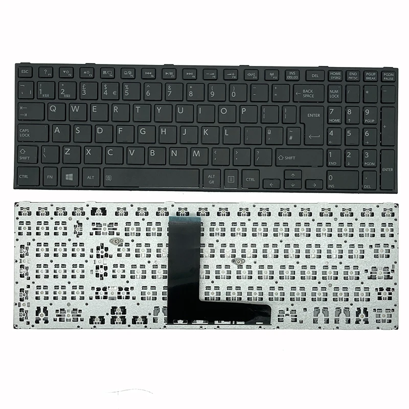 New UK Keyboard for Toshiba Satellite C50-B C50T-B C50D-B C50DT-B C55-B C55T-B C55D-B C55DT-B Pro R50-B