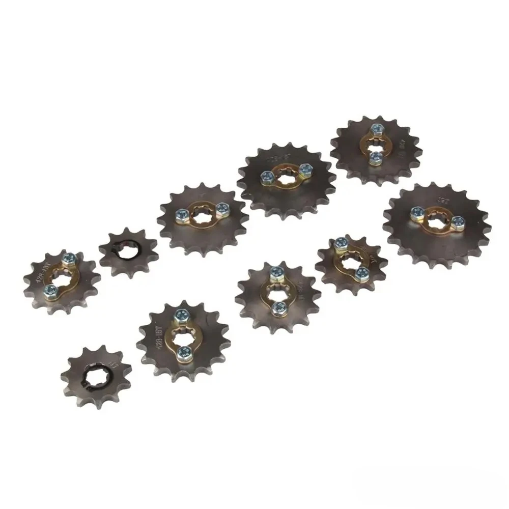 428 # 17mm 10 11 12 13 14 15 16 17 18 19 Zähne Vorderes Motorritzel für Dirt Pit Bike Monkey Dax ATV Quad Buggy Motorradkette – Detail 2