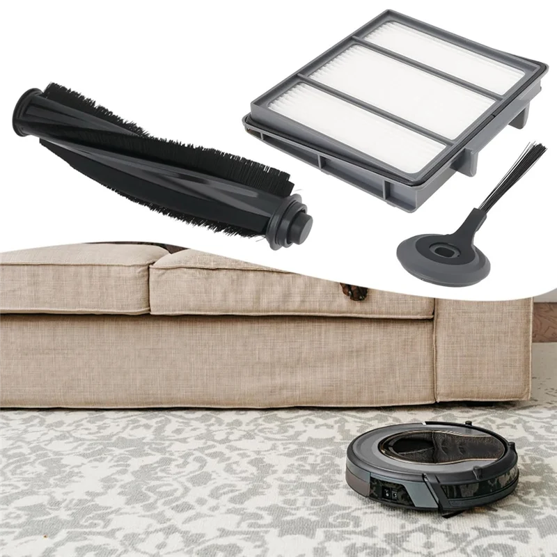 ABRW-Accessorio per aspirapolvere Spazzola laterale filtro di ricambio per Shark RV753 RV754 RV752 RV850WV R85 RV850BRN
