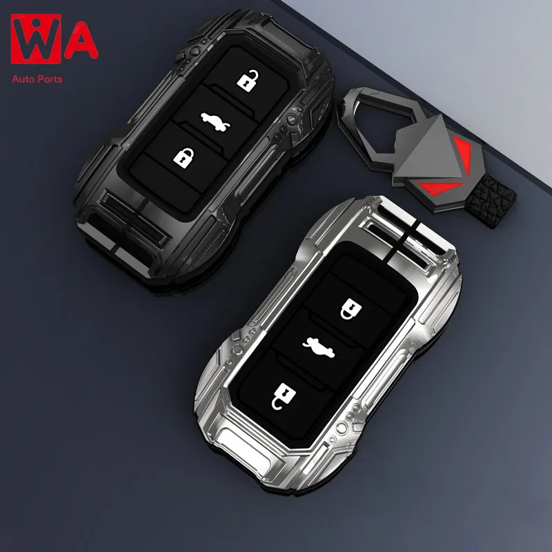 Zinc Alloy Car Key Case Cover Shell For Changan Cs35plus Cs35 Cs15 Cs75 Cs95 Cx20 Cs1 Cv1 Alsvin V7 Raeton Cs55 Cx70 Accessories